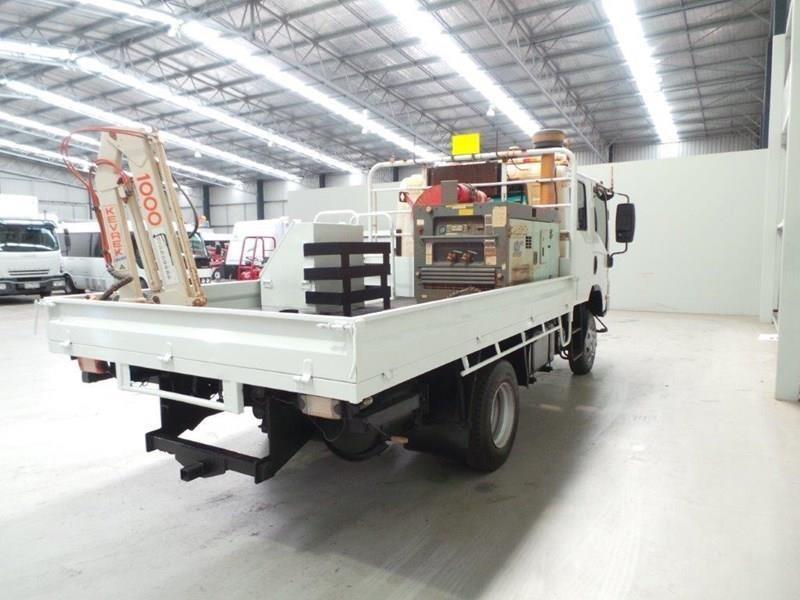 2011 ISUZU NPS300 4X4 SERVICE TRAY TRUCK