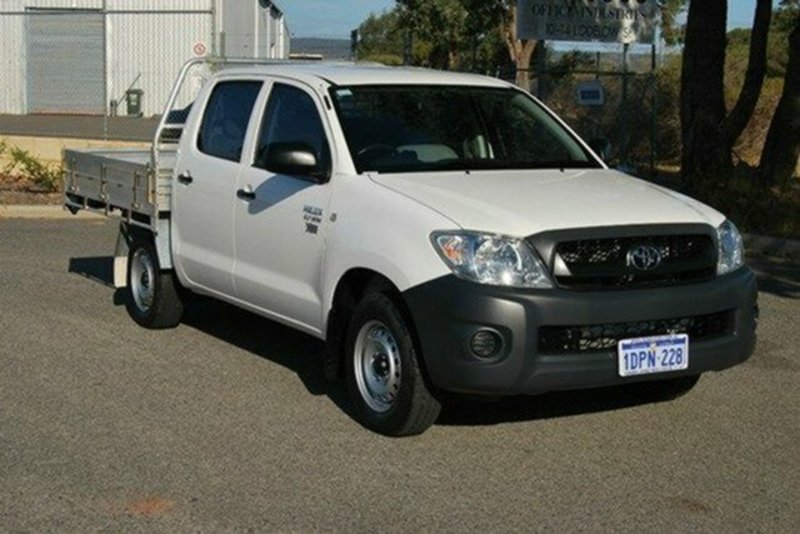 2011 TOYOTA HILUX Workmate Double Cab TGN16R MY12