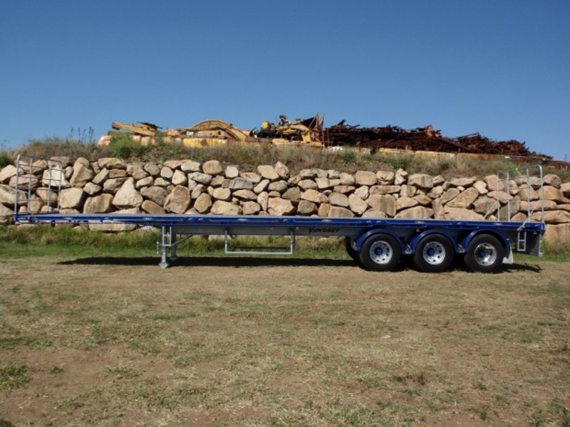 2004 Vawdrey Flat top Semi Trailer