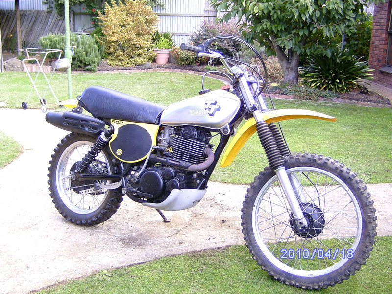 1978 YAMAHA TT 500