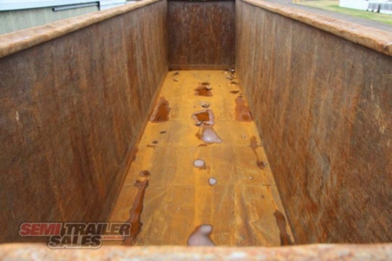 2002 SAMS Semi Scrap Semi Tipper Trailer