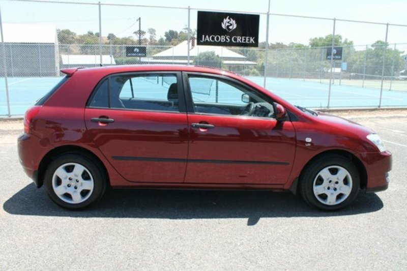 2005 TOYOTA COROLLA ASCENT SECA ZZE122R