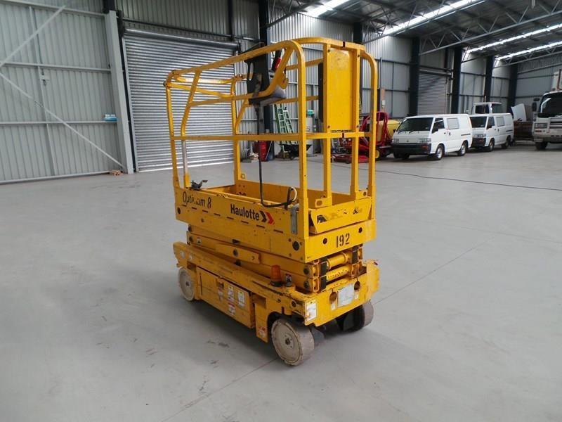 2007 HAULOTTE OPTIMUM 8 NARROW SCISSOR LIFT