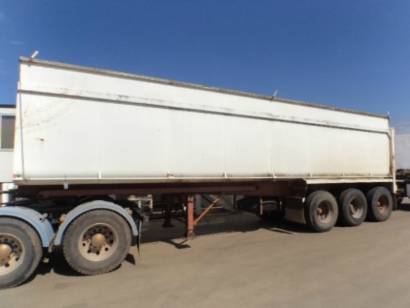 1982 White Transport Equipment Tipper RT LeadMid Trailer