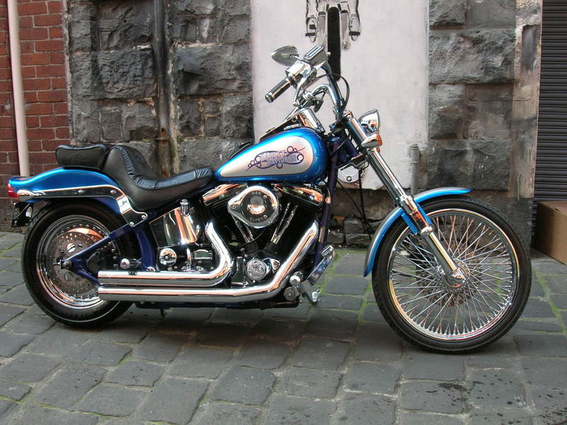 1986 HARLEY-DAVIDSON FXSTC SOFTAIL CUSTOM 015612