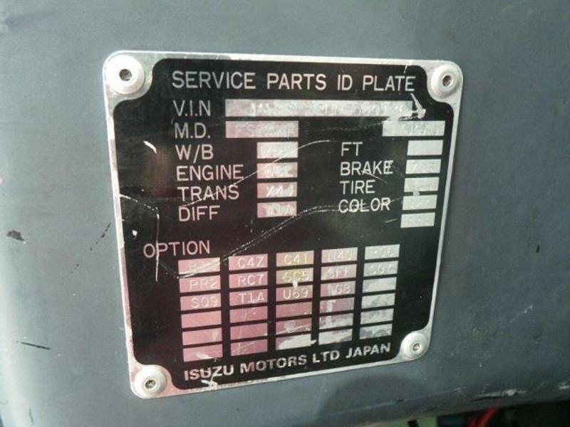 1992 ISUZU FSR500