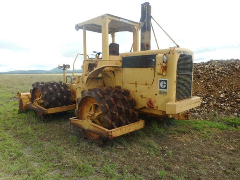 1976 CATERPILLAR 815 A Cat 3406 Compactor 815 RollerCompacting