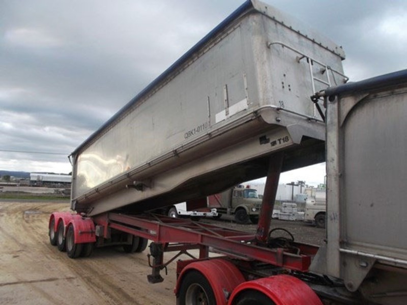 1998 Lusty EMS Tipper Semi Trailer