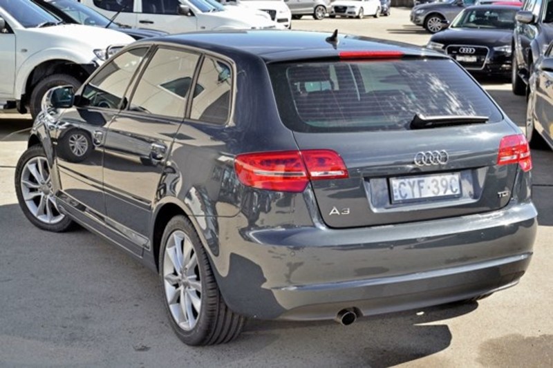 2011 AUDI A3 TDI SPORTBACK S TRONIC ATTRACTION 8P MY11