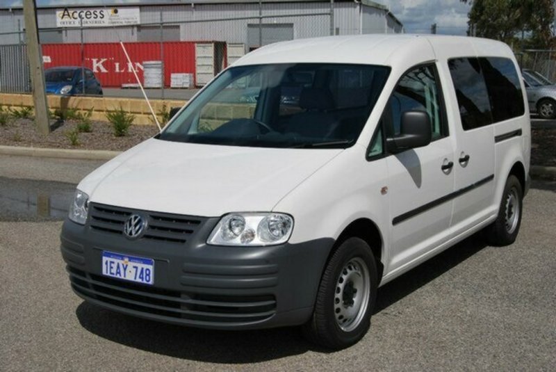 2010 VOLKSWAGEN CADDY TDI320 VAN MAXI LWB DSG 2KN MY11