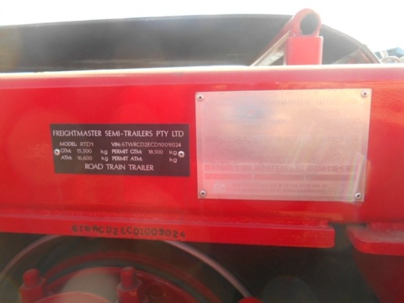 2015 Freightmaster Dolly(RT converter) Dolly Trailer