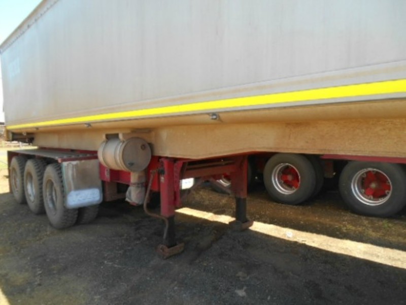 1999 Lusty EMS Tipper BD LeadMid Trailer