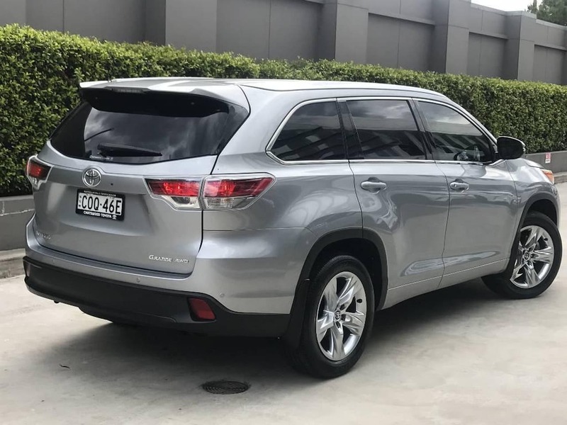 2016 TOYOTA KLUGER GRANDE GSU55R