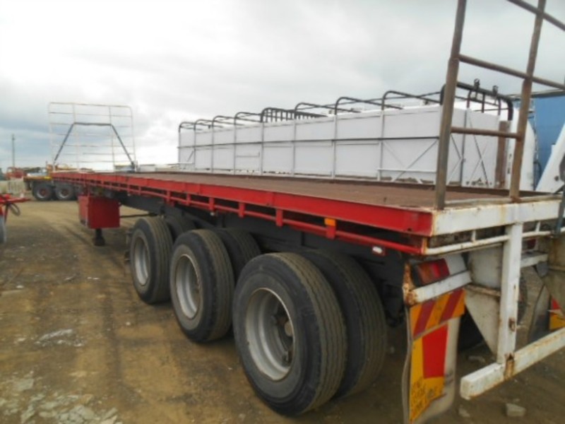 1980 ALLISON Flat top Semi Trailer