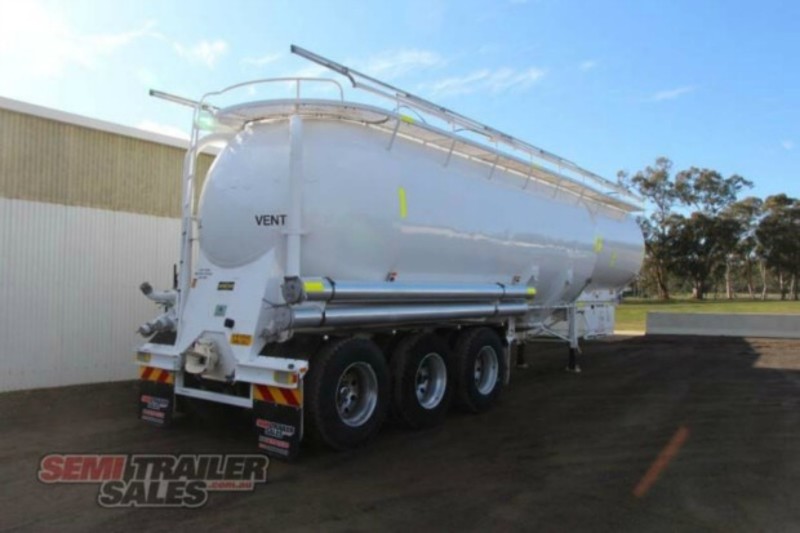 1990 Kockums Semi Bulk Dry Tanker Semi Trailer