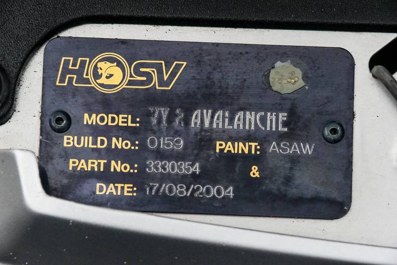 2004 HSV AVALANCHE VYII