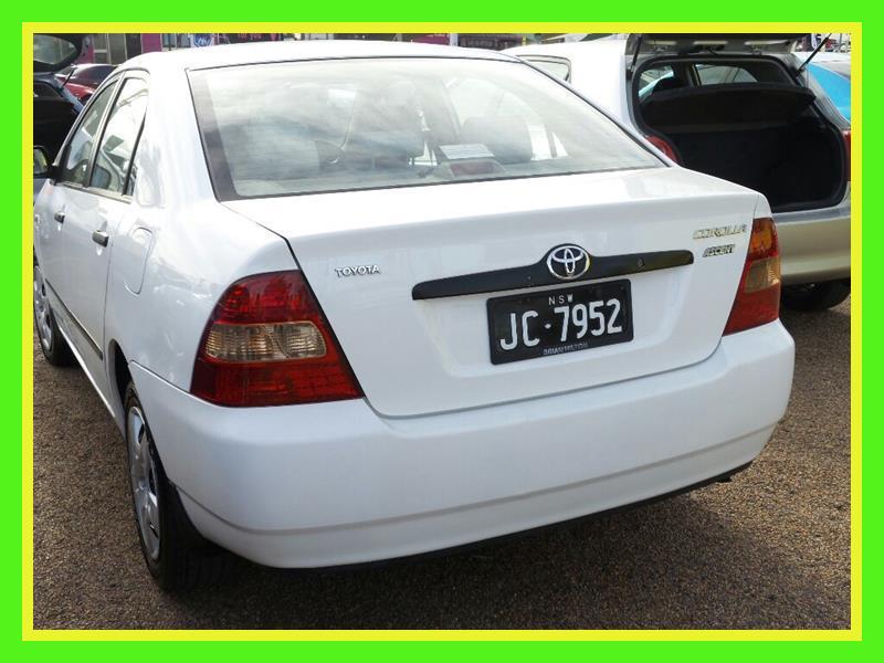 2003 TOYOTA COROLLA ASCENT ZZE122R
