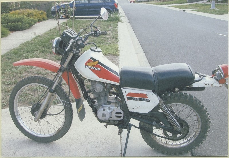 1978 HONDA XL 185