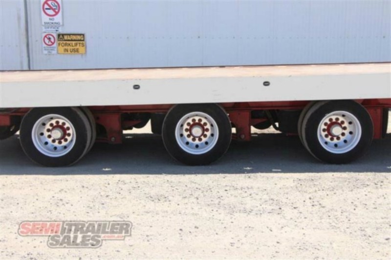 2012 MOORE Semi 48FT Drop Deck Mega Tilt