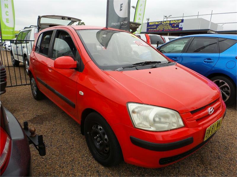 2004 HYUNDAI GETZ TB GL Hatchback 5dr Auto 4sp 1.5i