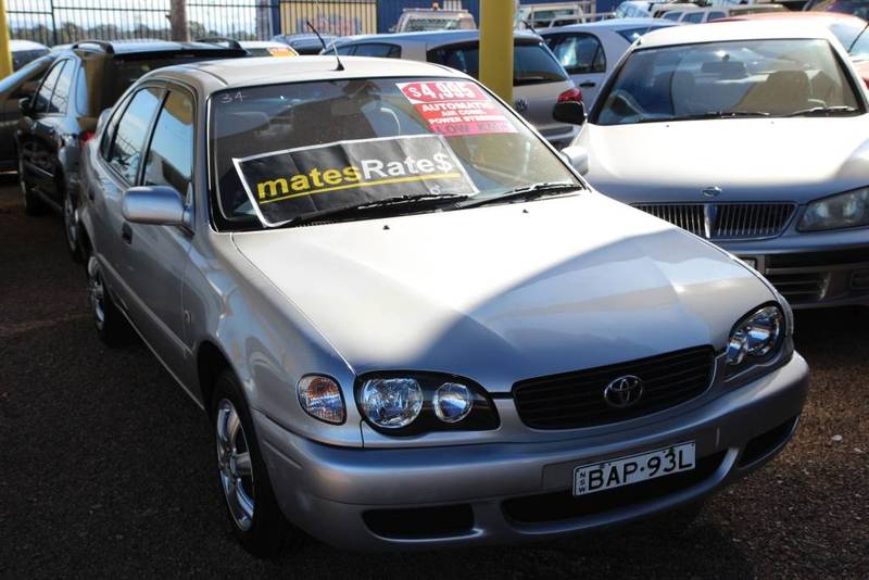 2001 TOYOTA COROLLA CONQUEST ZZE122R