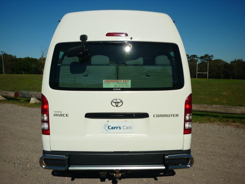 2011 TOYOTA HIACE COMMUTER TRH223R MY11