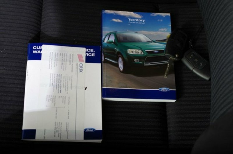 2010 FORD TERRITORY TS (4x4) SY MKII