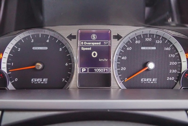 2010 FORD FALCON G6E TURBO FG