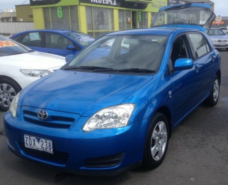 2006 TOYOTA COROLLA SPORTIVO ZZE123R 05 UPGRADE