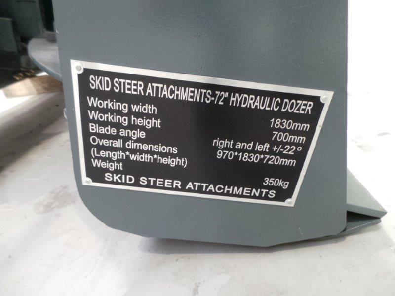 2016 WORKMATE 1830MM DOZER BLADES
