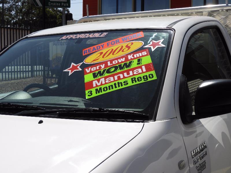 2008 TOYOTA HILUX Workmate