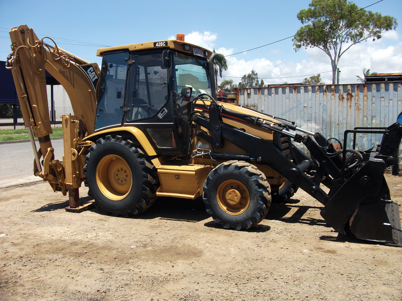 1999 CATERPILLAR BACK HOE 428 c