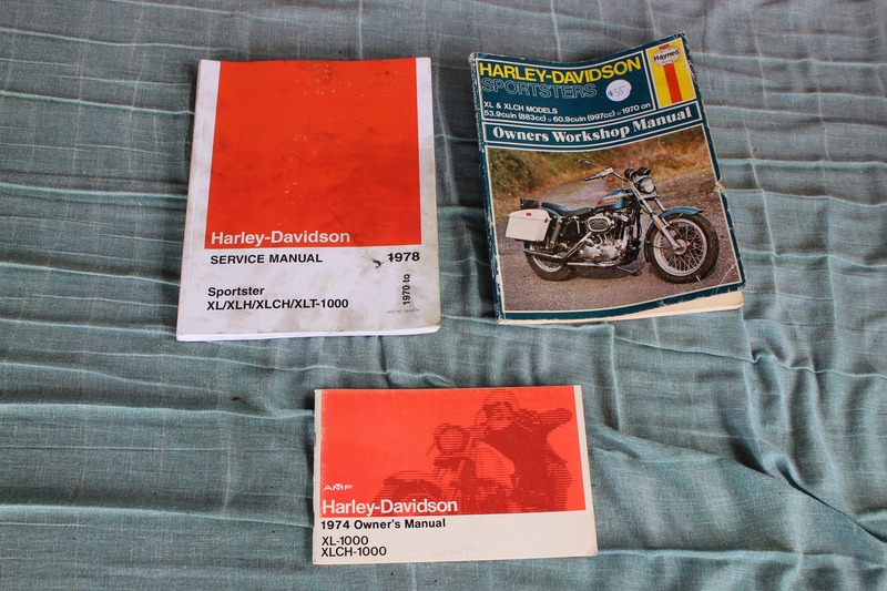 1974 HARLEY-DAVIDSON 1000CC XLCH SPORTSTER