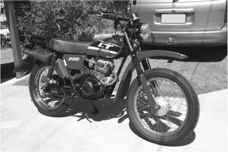 2000 HONDA CT 200