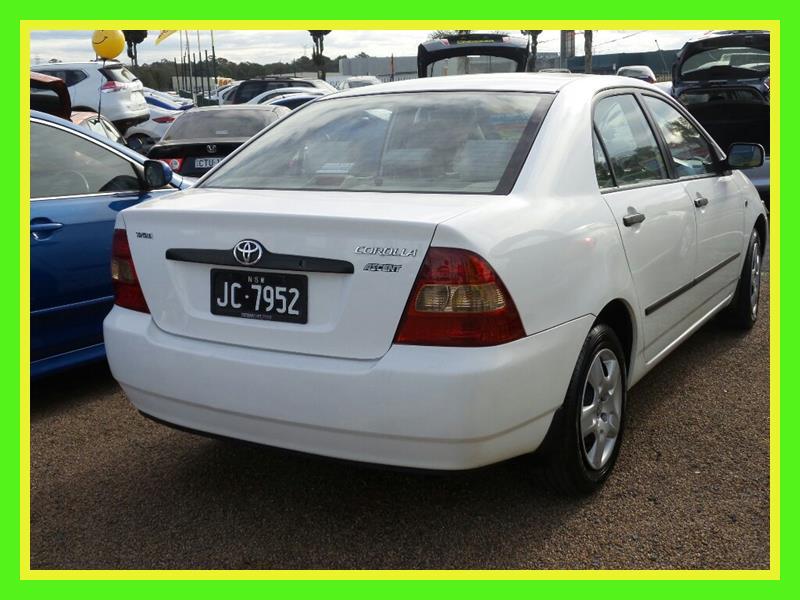 2003 TOYOTA COROLLA ASCENT ZZE122R