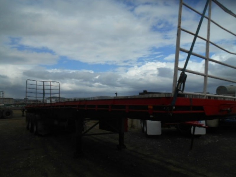 1980 ALLISON Flat top Semi Trailer