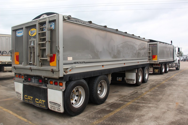 2008 Hercules Tipper Dog Trailer