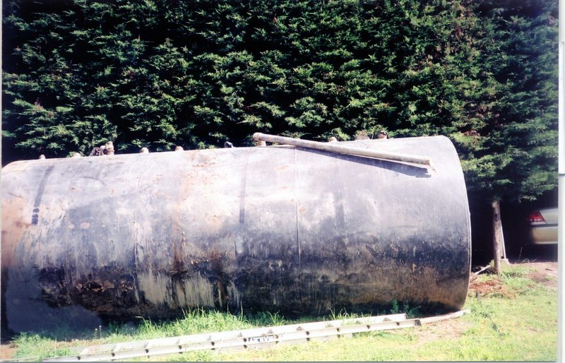 LARGE UNDERGROUND DIESEL TANK - 18,000 ltrs