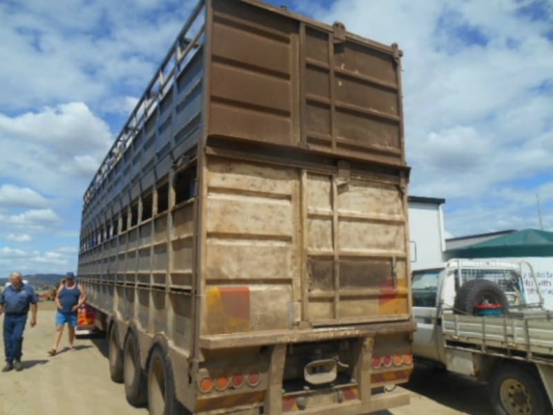 2005 Warrego Live Double Decker Stock Crate
