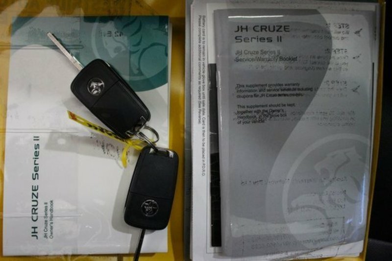 2011 HOLDEN CRUZE CDX JG