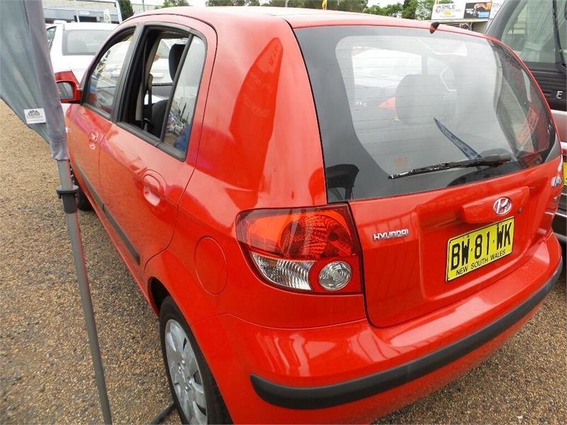 2004 HYUNDAI GETZ TB GL Hatchback 5dr Auto 4sp 1.5i