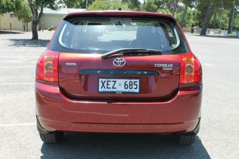 2005 TOYOTA COROLLA ASCENT SECA ZZE122R