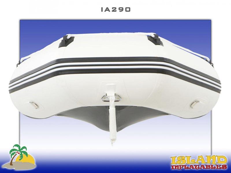 Island Inflatable IA290 with 6 Hp Parsun Outboard