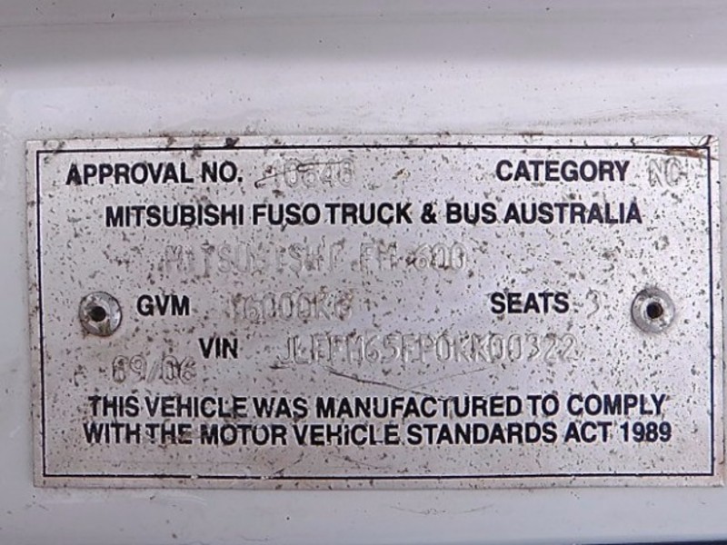 2006 MITSUBISHI FM 10.0 Fighter Fuso Fighter FM65FP FM 10.0 Fighter Truck