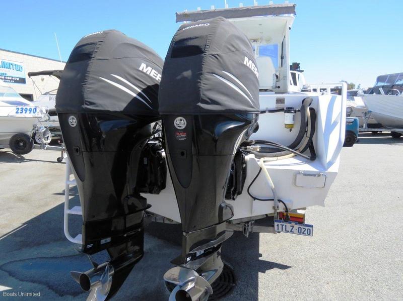 Trailcraft 8m HARDTOP TWIN MRECURY 4 STROKE, GREAT DECK SPACE