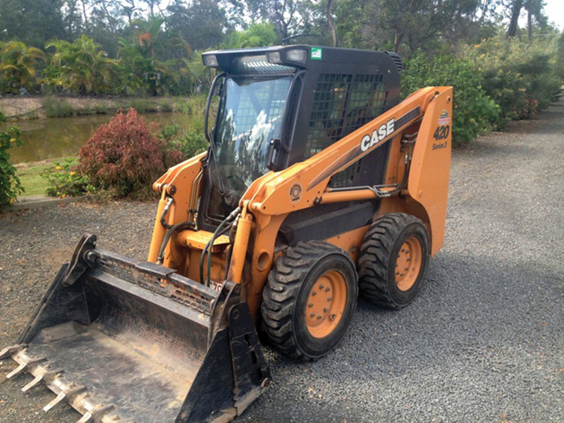 2009 CASE 420 SERIES 3 1021