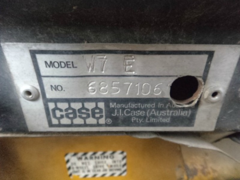 1974 CASE W7 W7 Loader