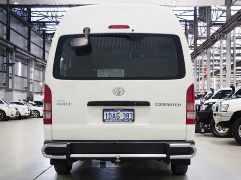 2009 TOYOTA HIACE COMMUTER KDH223R MY07 UPGRADE