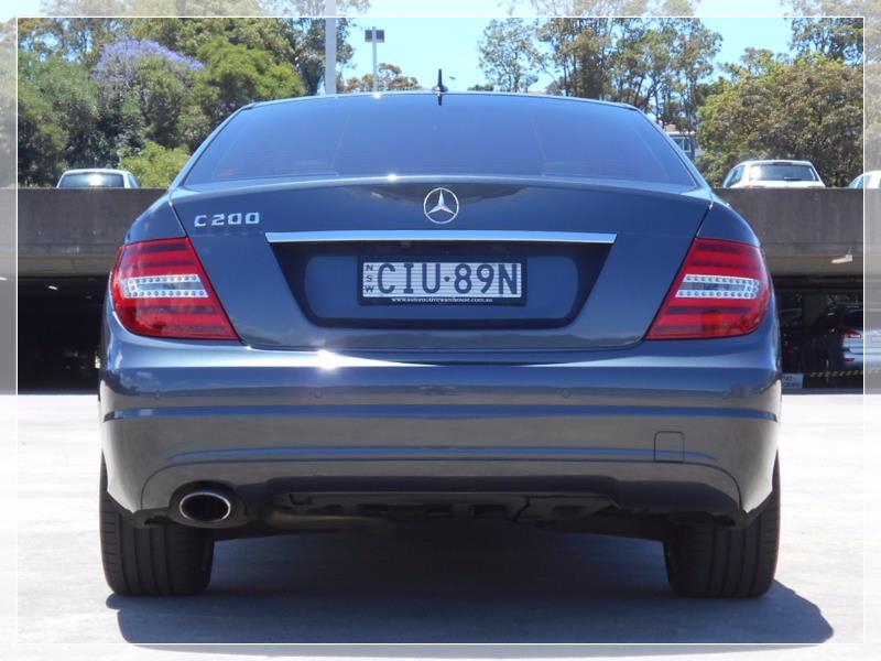 2012 MERCEDES-BENZ C200 BlueEFFICIENCY W204