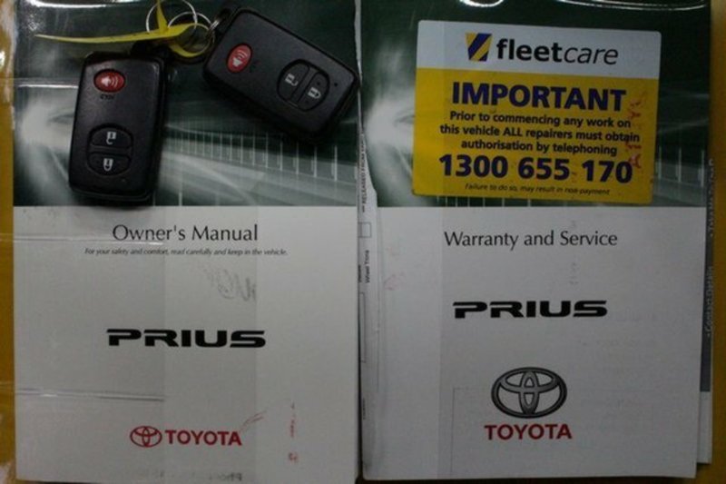 2012 TOYOTA PRIUS HYBRID ZVW30R MY12